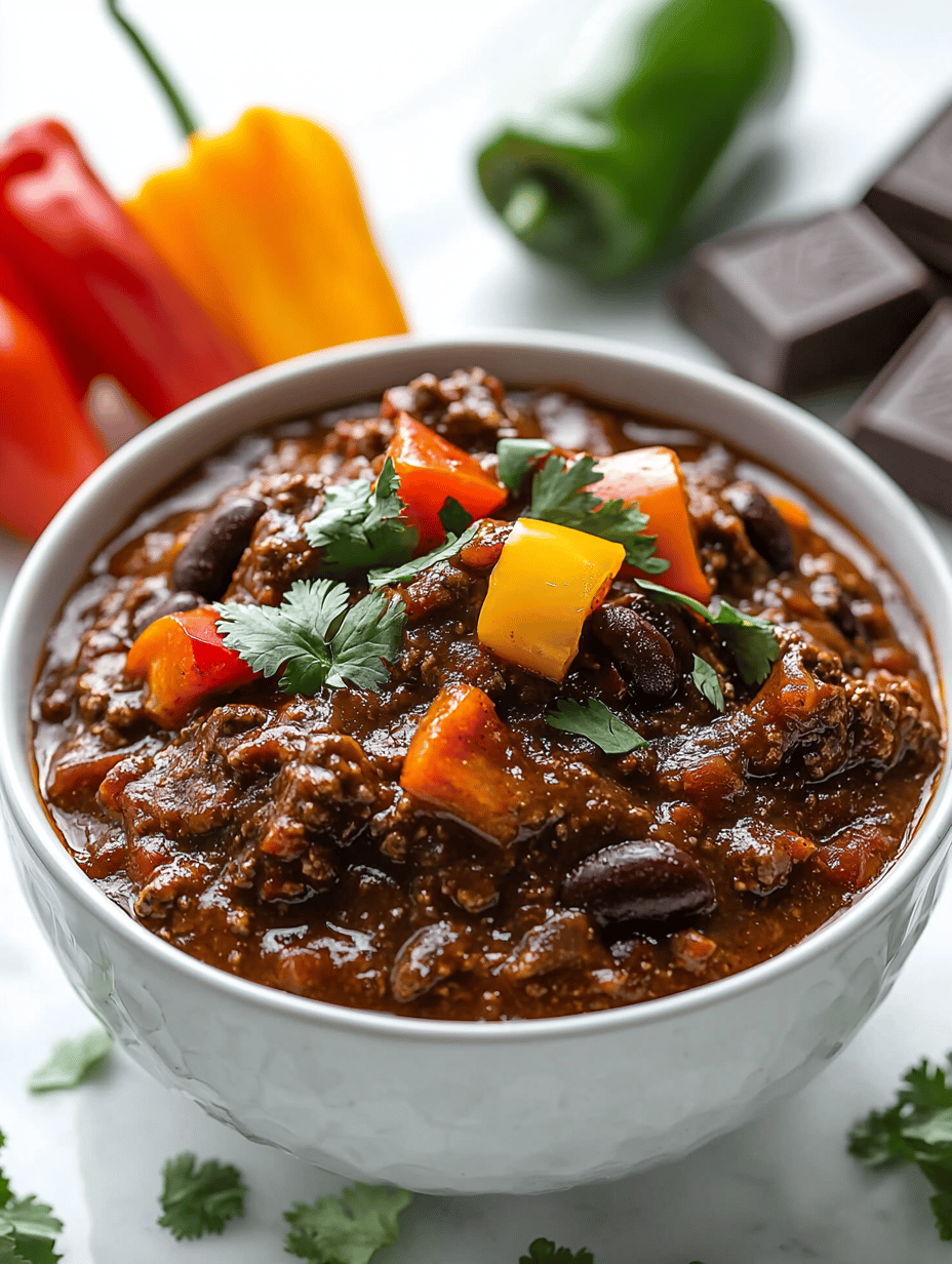 A Cozy Twist: Spicy Turkey Chili with a Surprise Ingredient