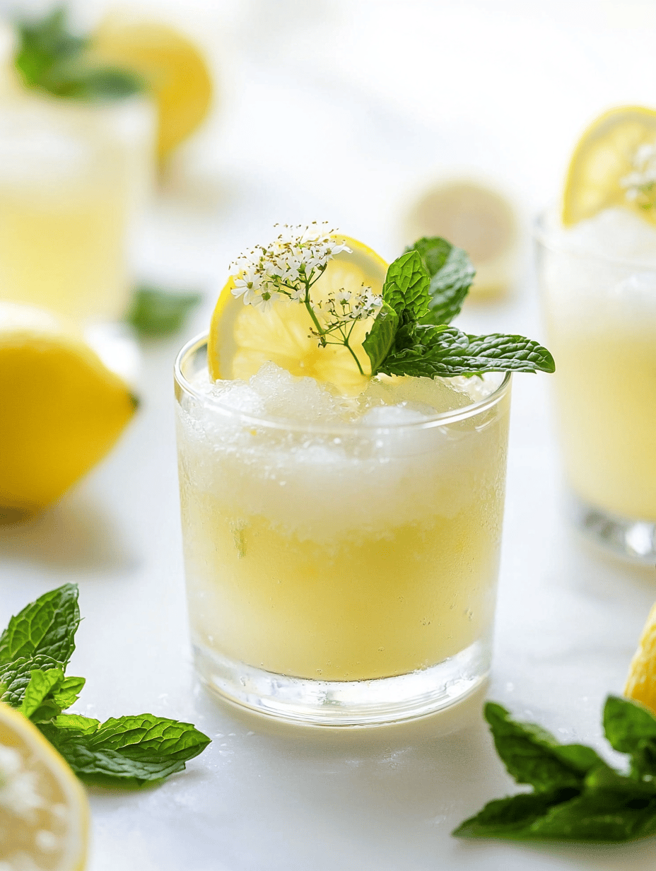 Chill Out with an Unusual Lemonade Slushie Twist