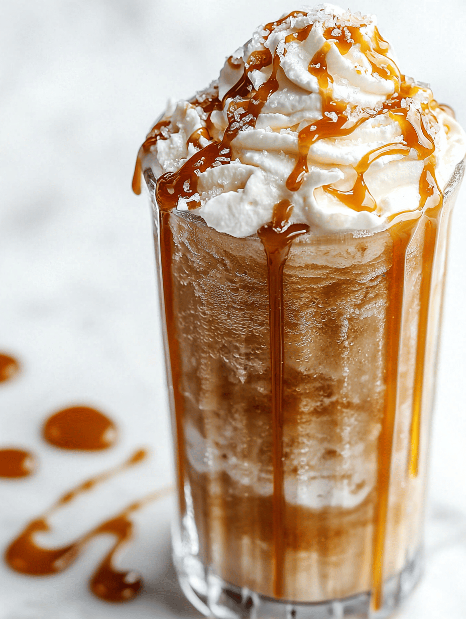 Chill Out with a Caramel Slushie!