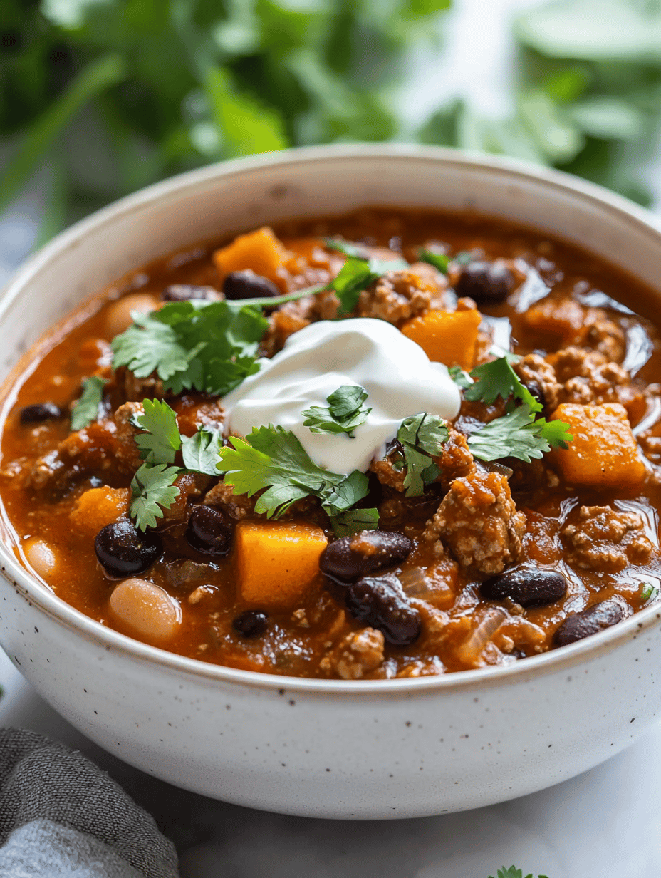 Cozy Autumn Feast: Slow Cooker Pumpkin Chili with a Twist