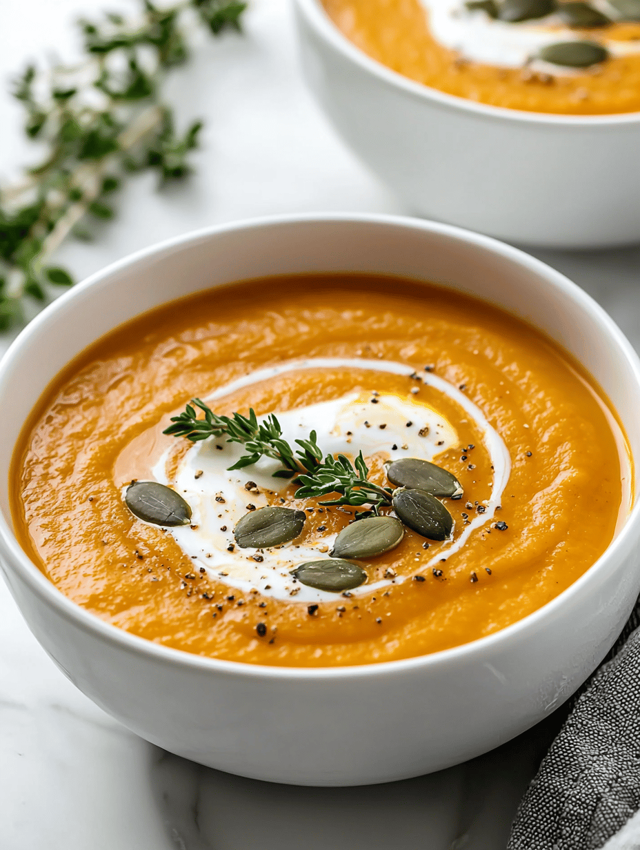 Whimsical Winter: The Hidden Charm of Roasted Butternut Squash & Carrot Soup