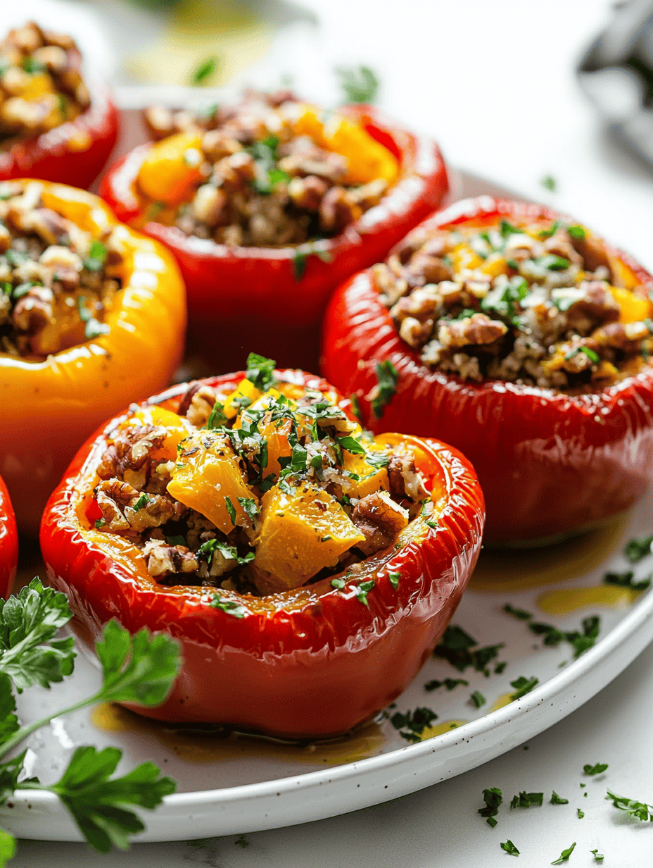 Stuffed Peppers: A Cozy Autumn Twist on Classic Comfort