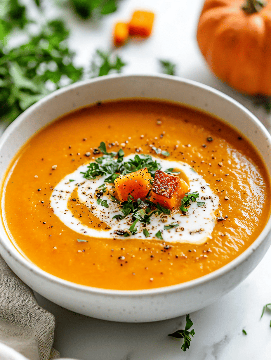 Hidden Spice Twist in Roasted Butternut Squash Soup
