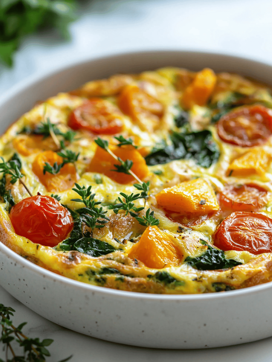 Crispy Edges & Cozy Flavors: The Unseen Charm of Fall Frittata