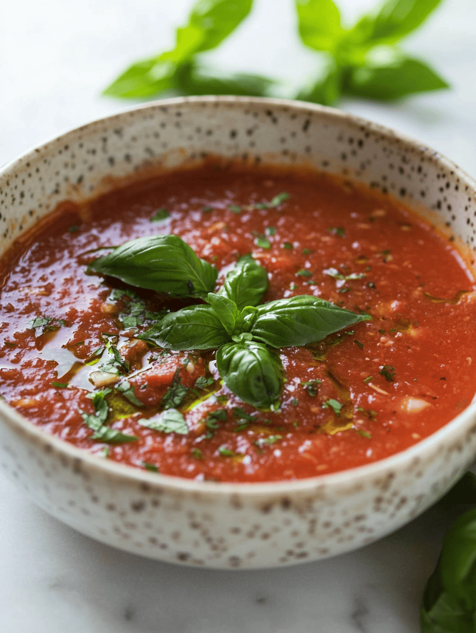 A Nostalgic Twist on Classic Tomato Sauce