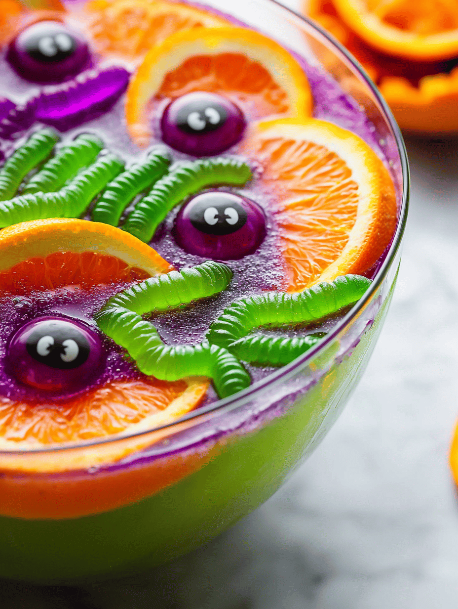 Spooky Spirit: The Haunted Halloween Monster Mash Punch