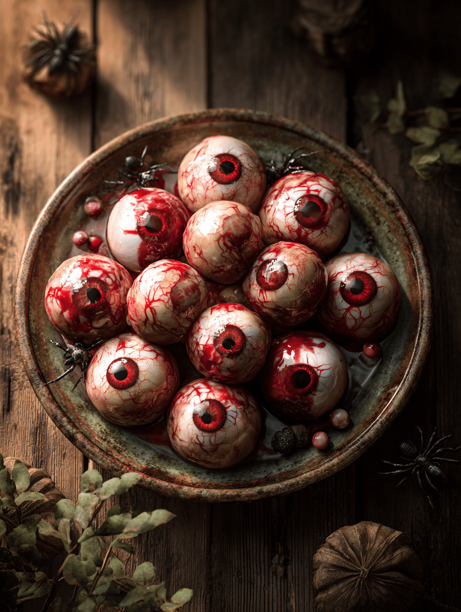Eyeball Meatballs: A Curious Twist on a Classic Comfort Food