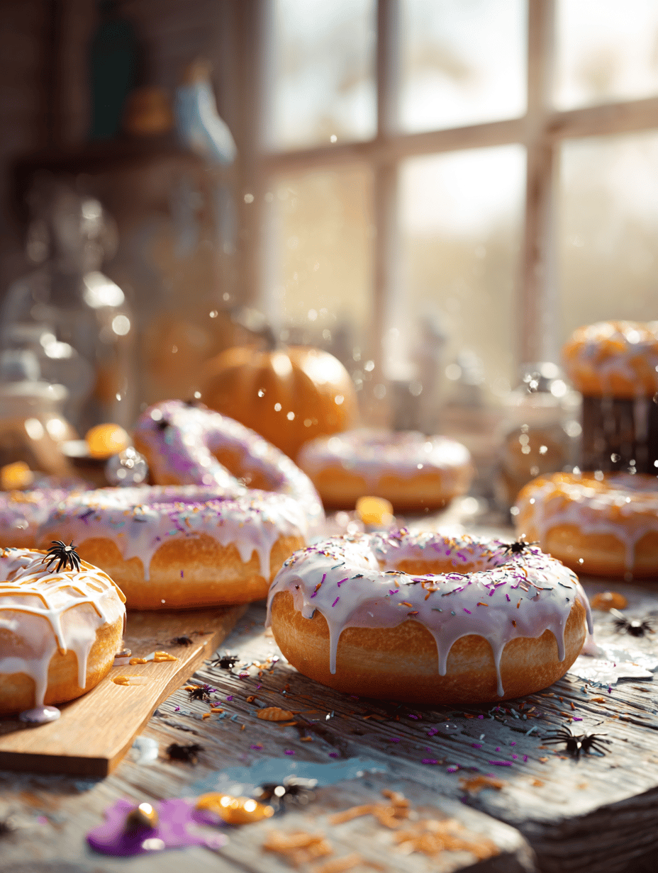 Spiderweb Donuts: A Crispy, Intricate Delight with a Twist