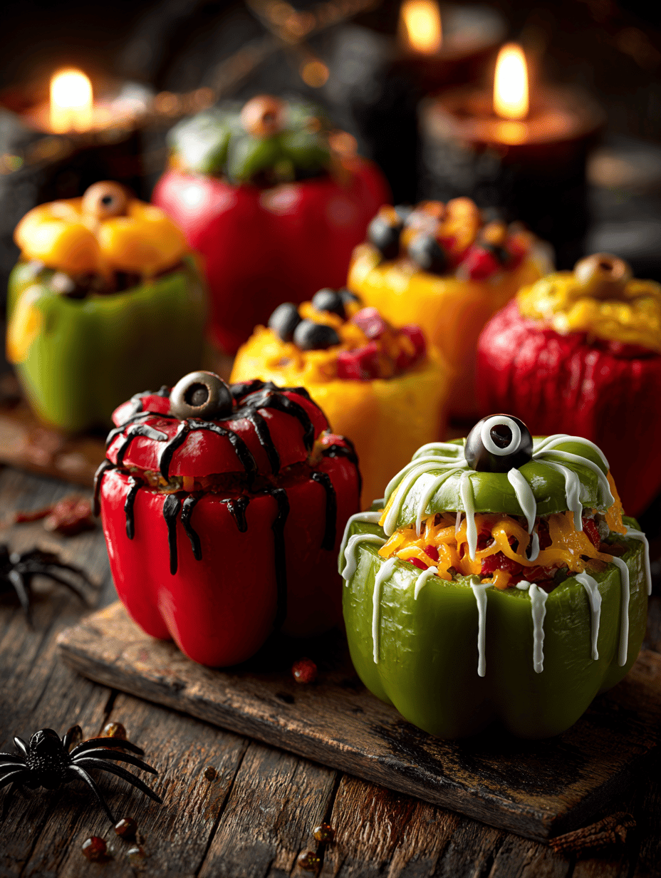 Spooky Stuffed Peppers: A Trick-or-Treat Twist for Your Table