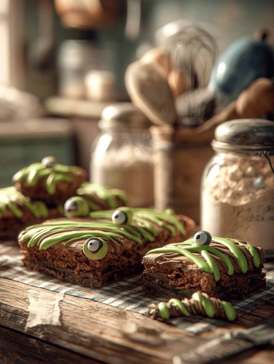 Mummy Brownies: A Nostalgic Twist on Classic Comforts